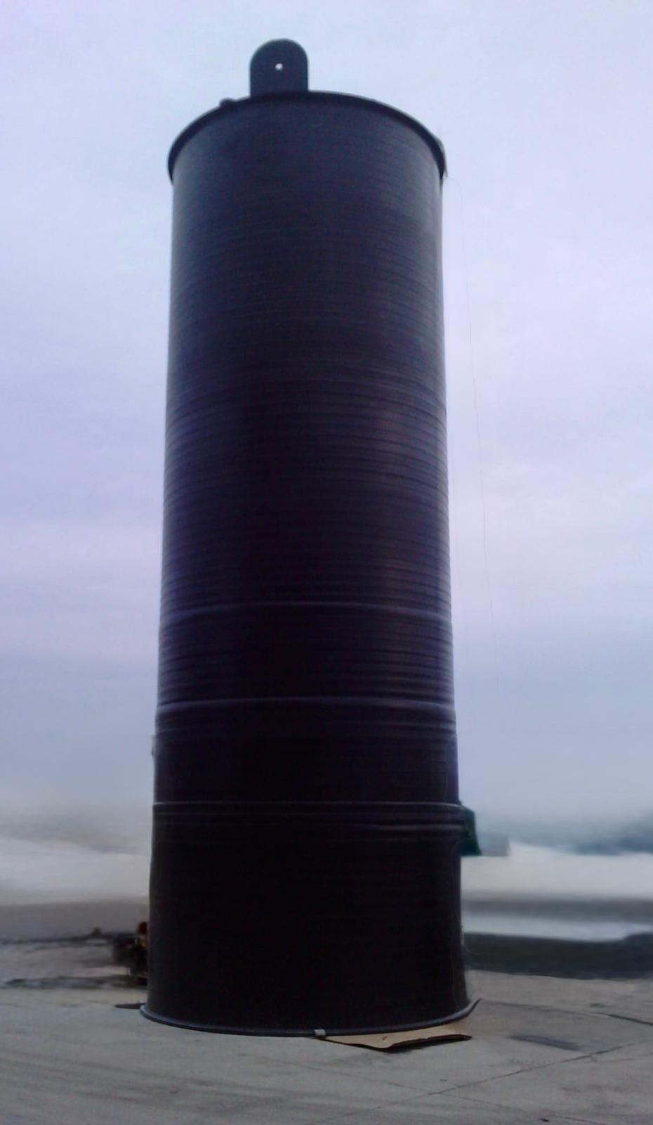 Tall installed column